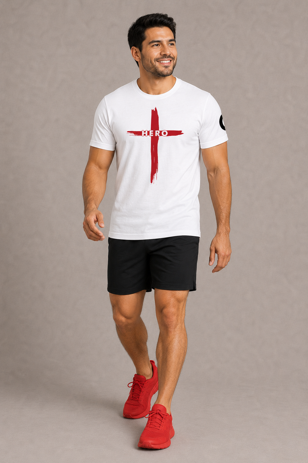 Jesus Hero Faith Tee – Support Compassion Donations
