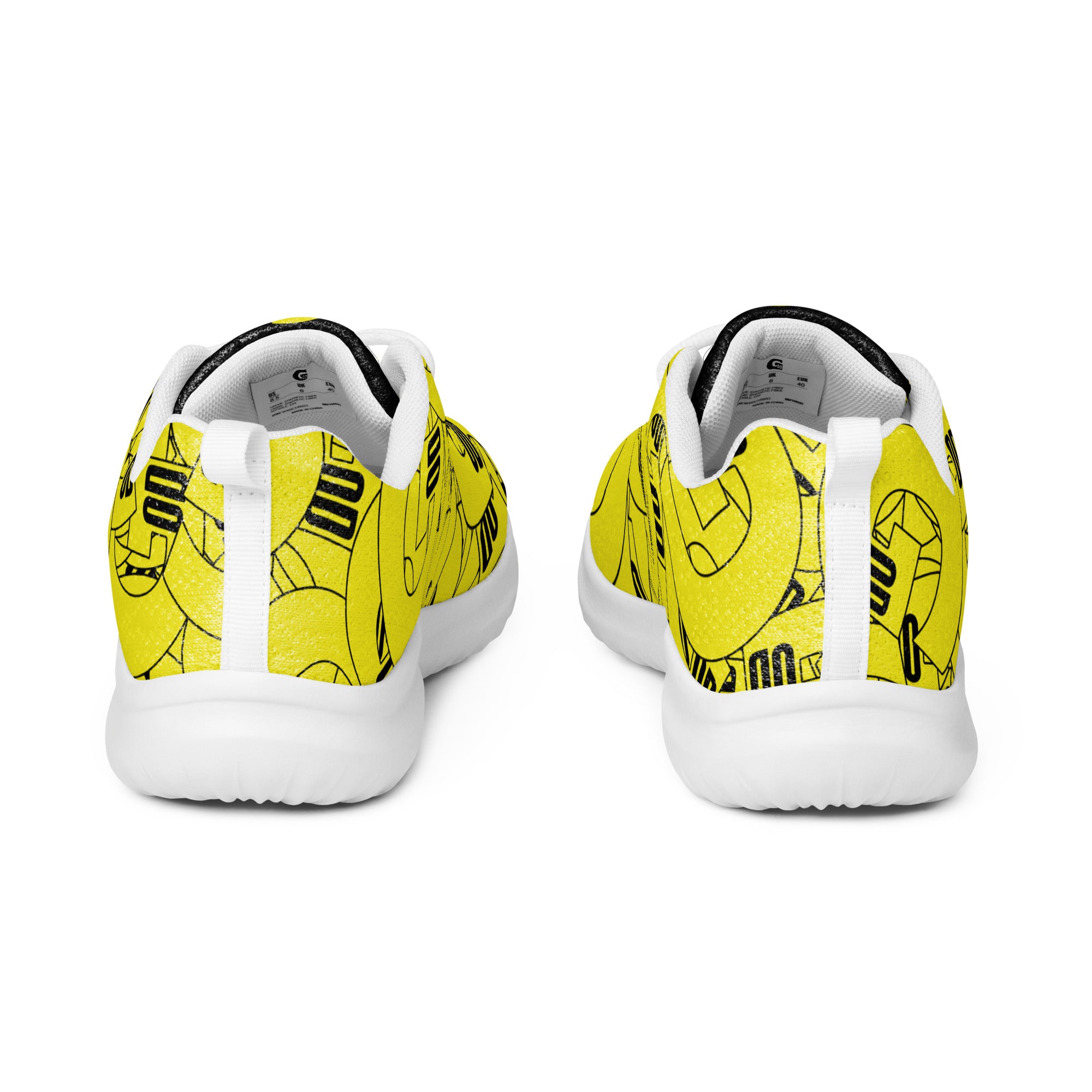 BOD BY GOD Yellow Men's Athletic Shoes