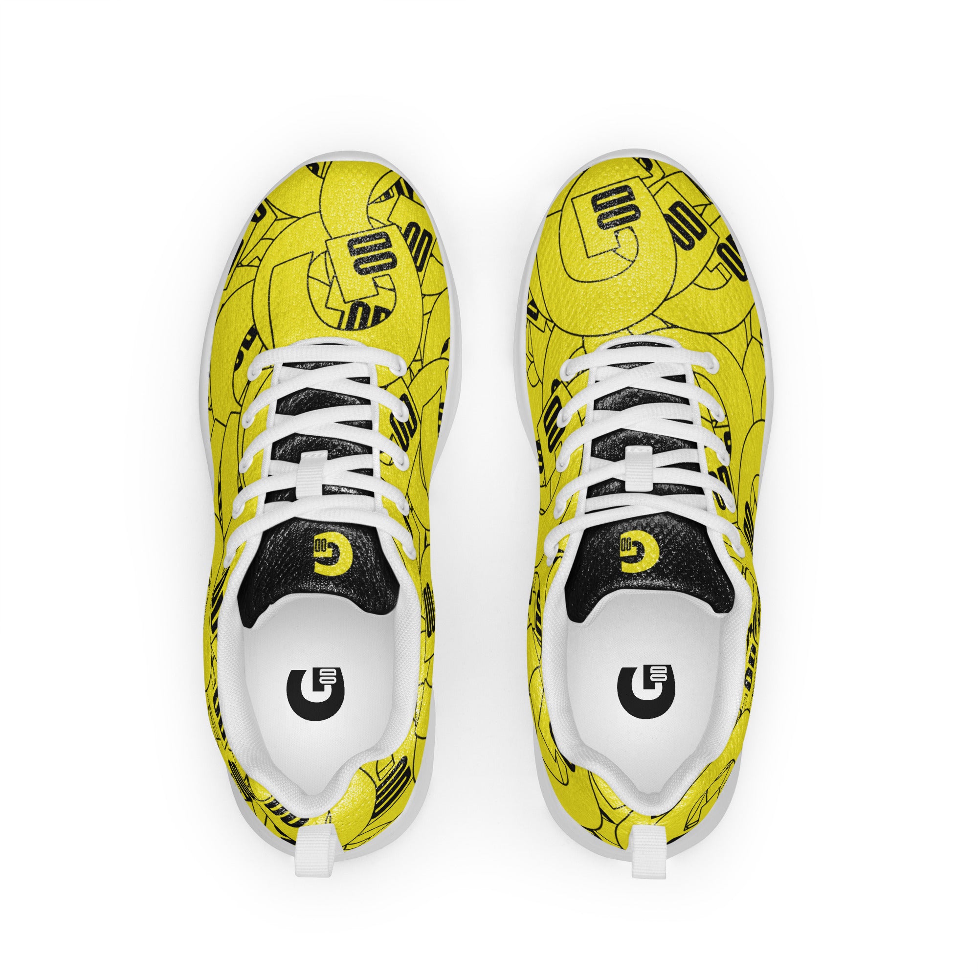BOD BY GOD Yellow Men's Athletic Shoes