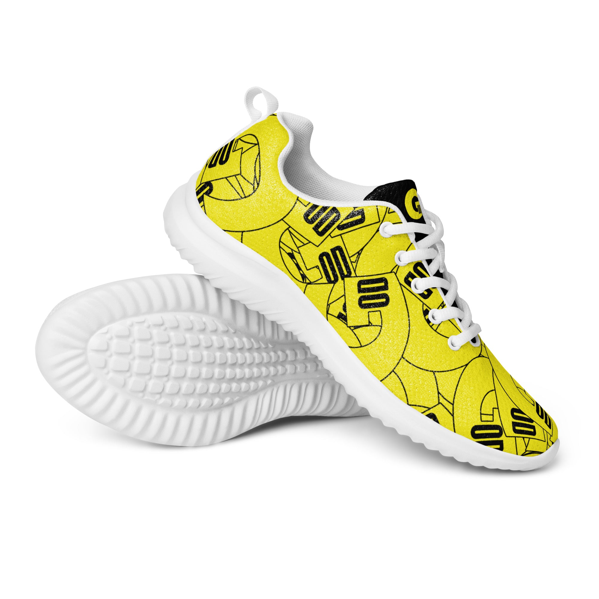 BOD BY GOD Yellow Men's Athletic Shoes