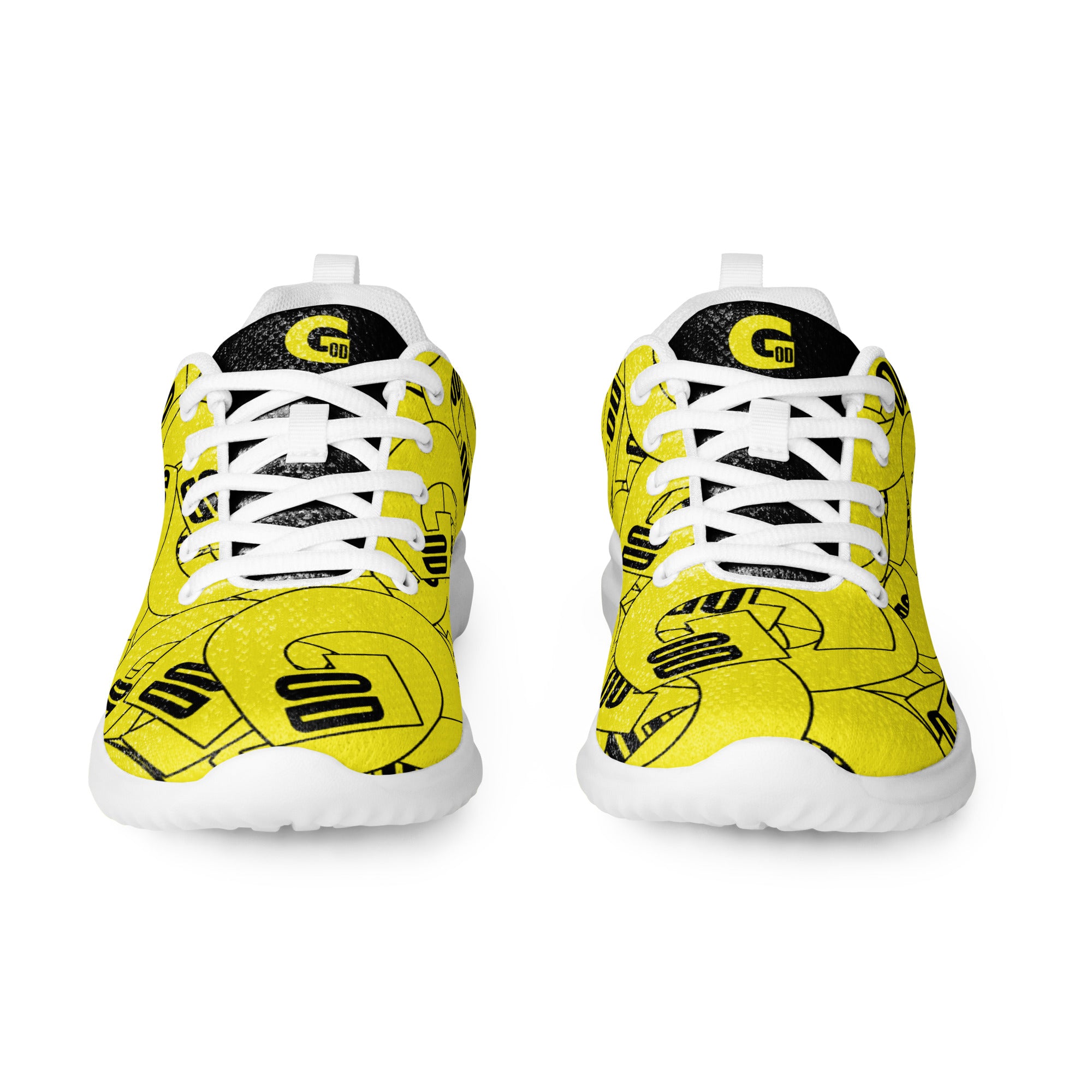 BOD BY GOD Yellow Men's Athletic Shoes