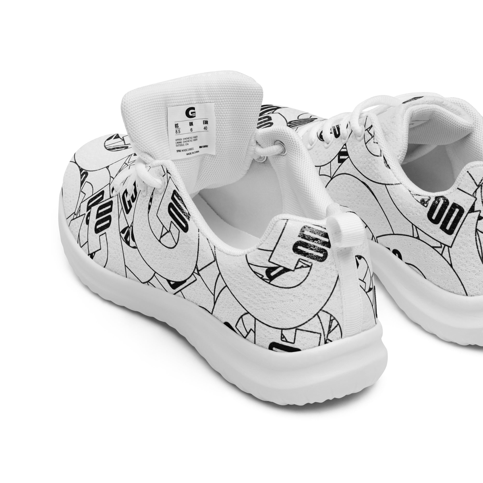 BOD BY GOD White Men's Athletic Shoes