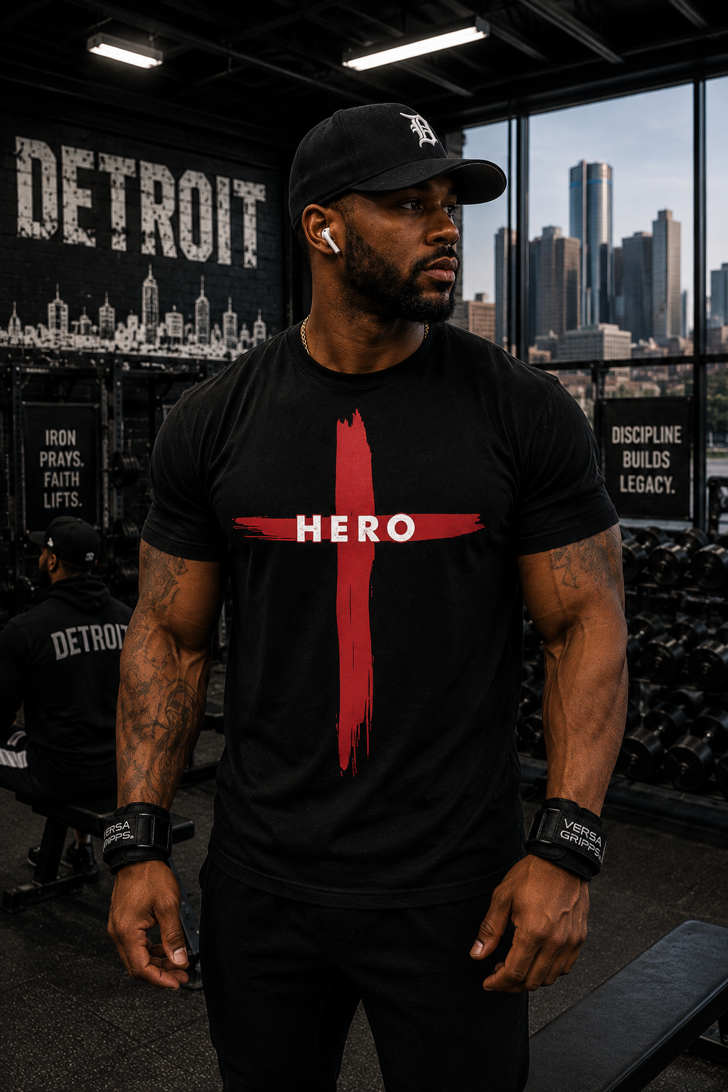 Jesus Hero Unisex Faith Tee by BOD BY GOD