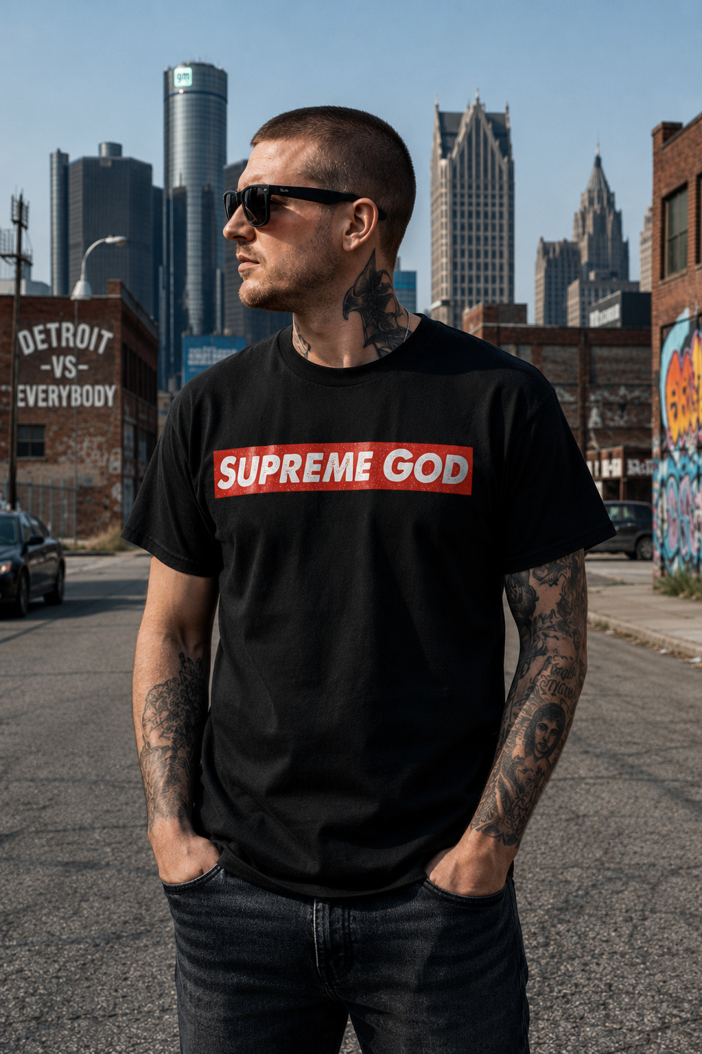 Supreme God Unisex Christian T-Shirt - Faith & Style Wear