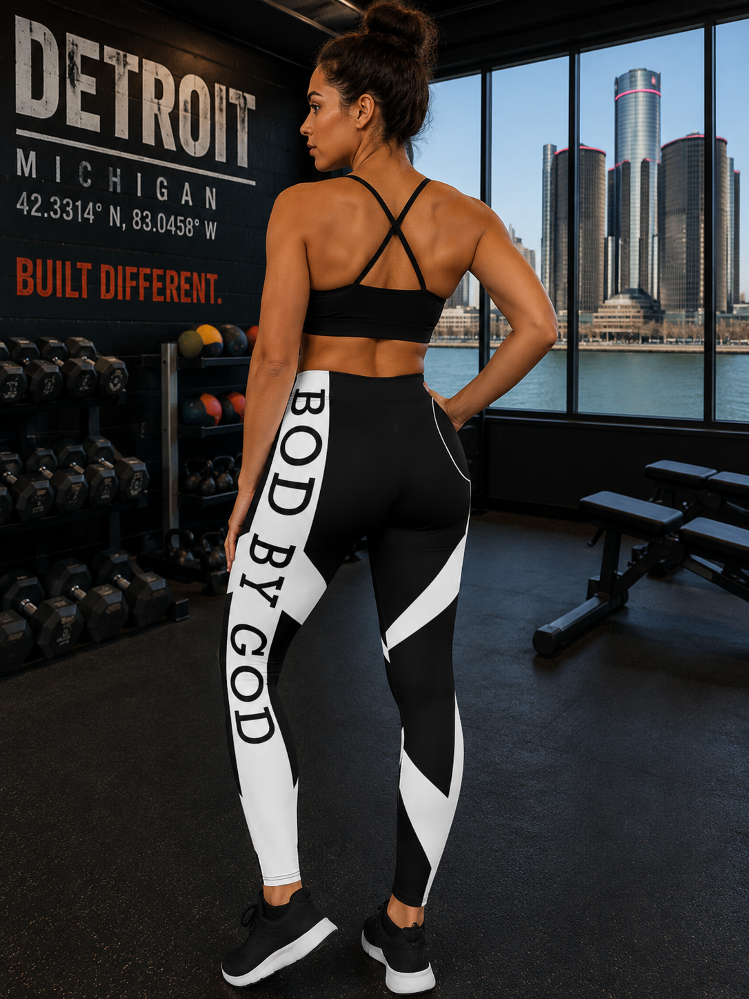 WOMEN HIGH WAISTED LEGGINGS - BOD BY GOD