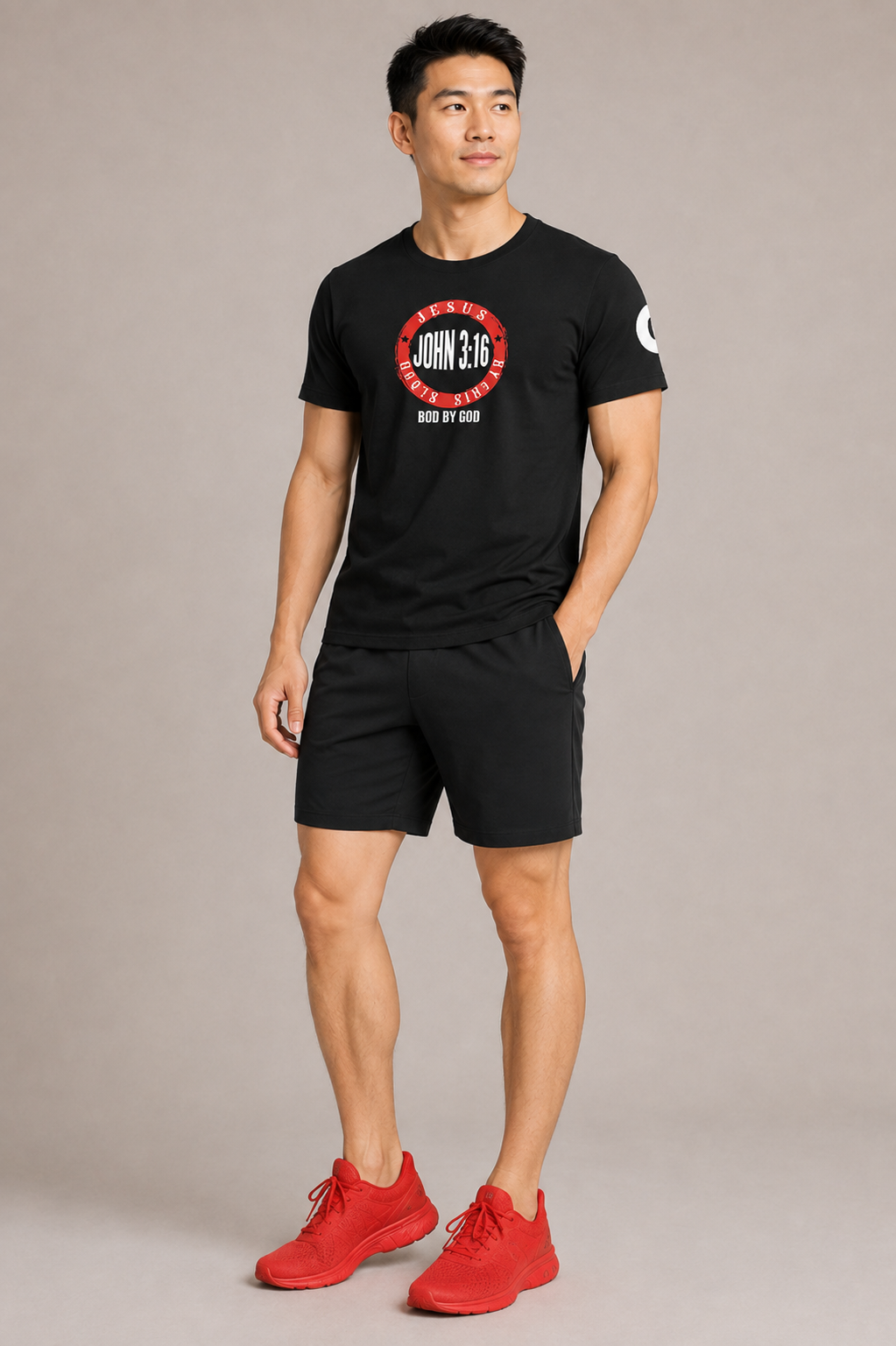 John 3:16 Bloodline Unisex Christian Tee – BOD BY GOD Shirt