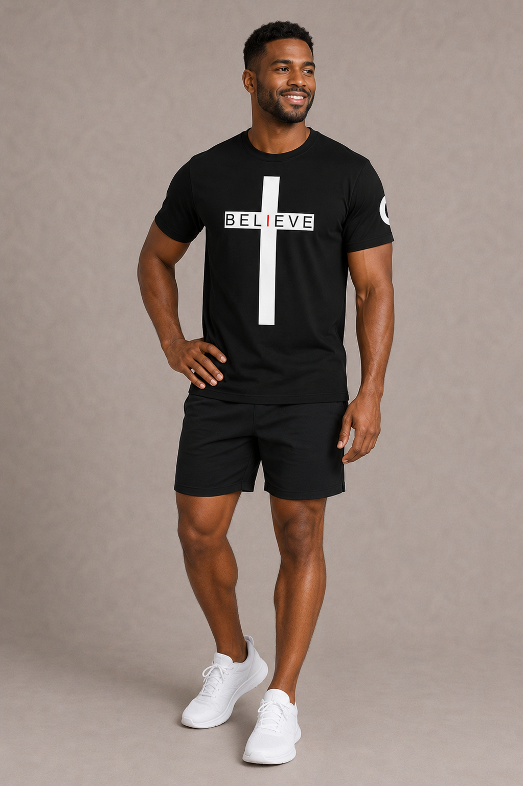 I Believe in Jesus Unisex Christian Tee - Support Compassion