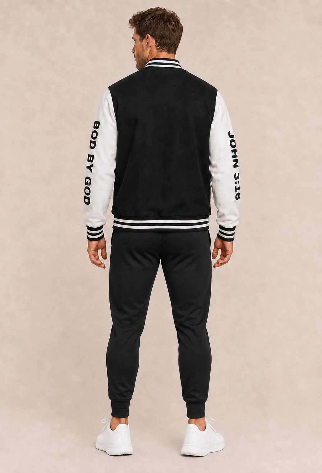 BOD BY GOD Signature Christian Varsity Jacket