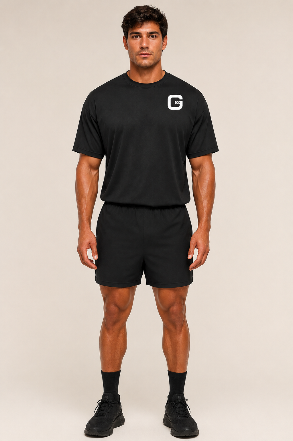 FAITH OVER FEAR Signature Tee | BOD BY GOD Premium Christian T-Shirt