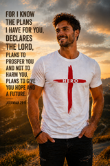 Jesus Hero Faith Tee – Support Compassion Donations