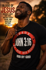 John 3:16 Bloodline Unisex Christian Tee – BOD BY GOD Shirt