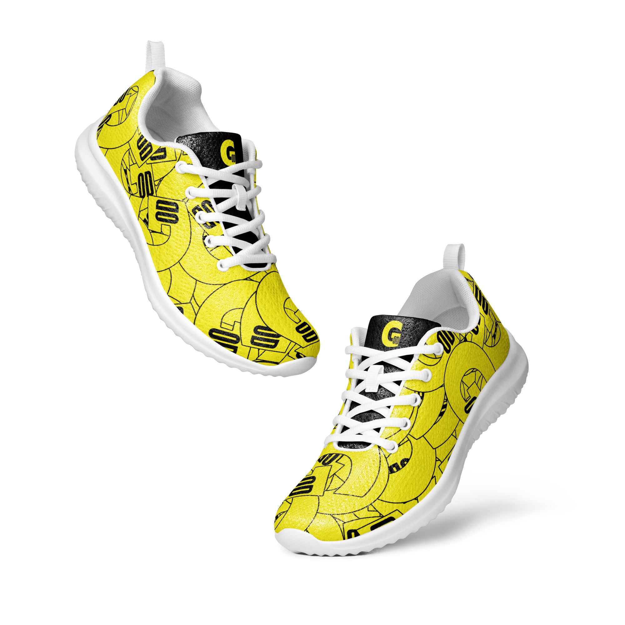 BOD BY GOD Yellow Men's Athletic Shoes