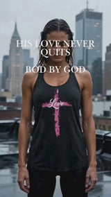 JESUS PINK Women's Racerback Tank