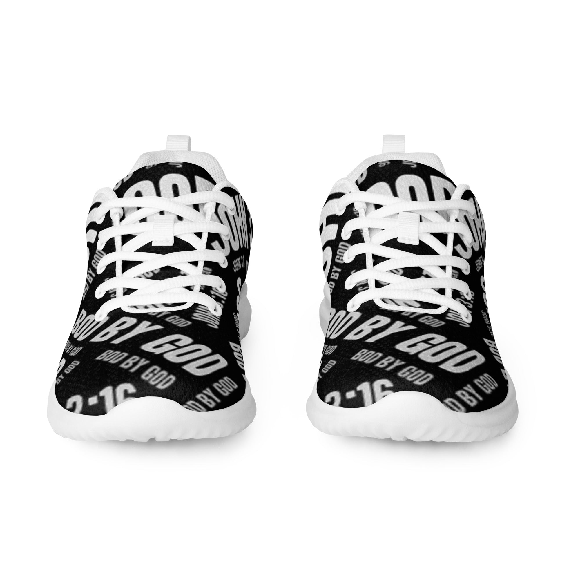 Men's BOD BY GOD John 3:16 Athletic Shoes