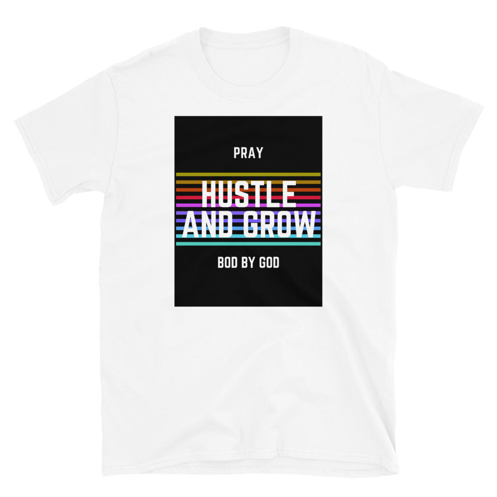 Pray, Hustle & Grow Faith Tee - Support Compassion